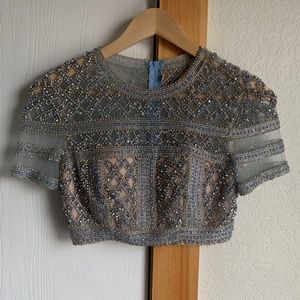 Stunning Like precious gems beaded Prom dress by BLUSH